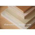 Tablero blanco de la espuma del PVC, tablero de alta calidad de la espuma del PVC, tablero sólido del PVC para la fábrica de Qingdao de los muebles